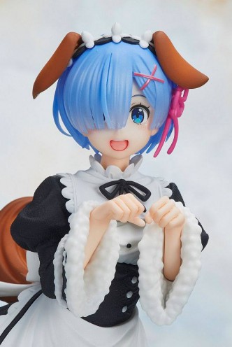 Re Zero Coreful Rem Memory Snow Dog Statue Funko Universe